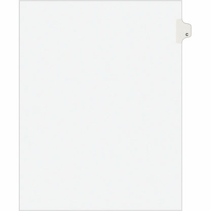 Avery® Individual Legal Exhibit Dividers - Avery Style - 25 x Divider(s) - Printed Tab(s) - Character - C - 1 Tab(s)/Set