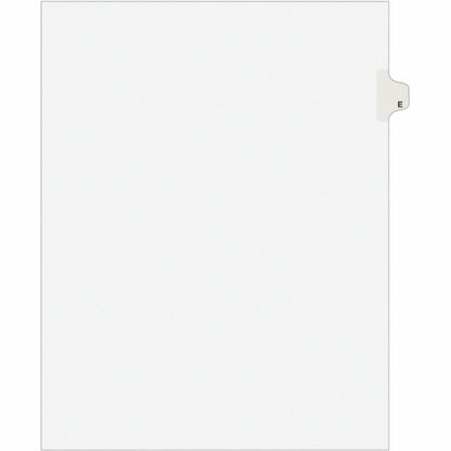 Avery® Individual Legal Exhibit Dividers - Avery Style - 25 x Divider(s) - Printed Tab(s) - Character - E - 1 Tab(s)/Set