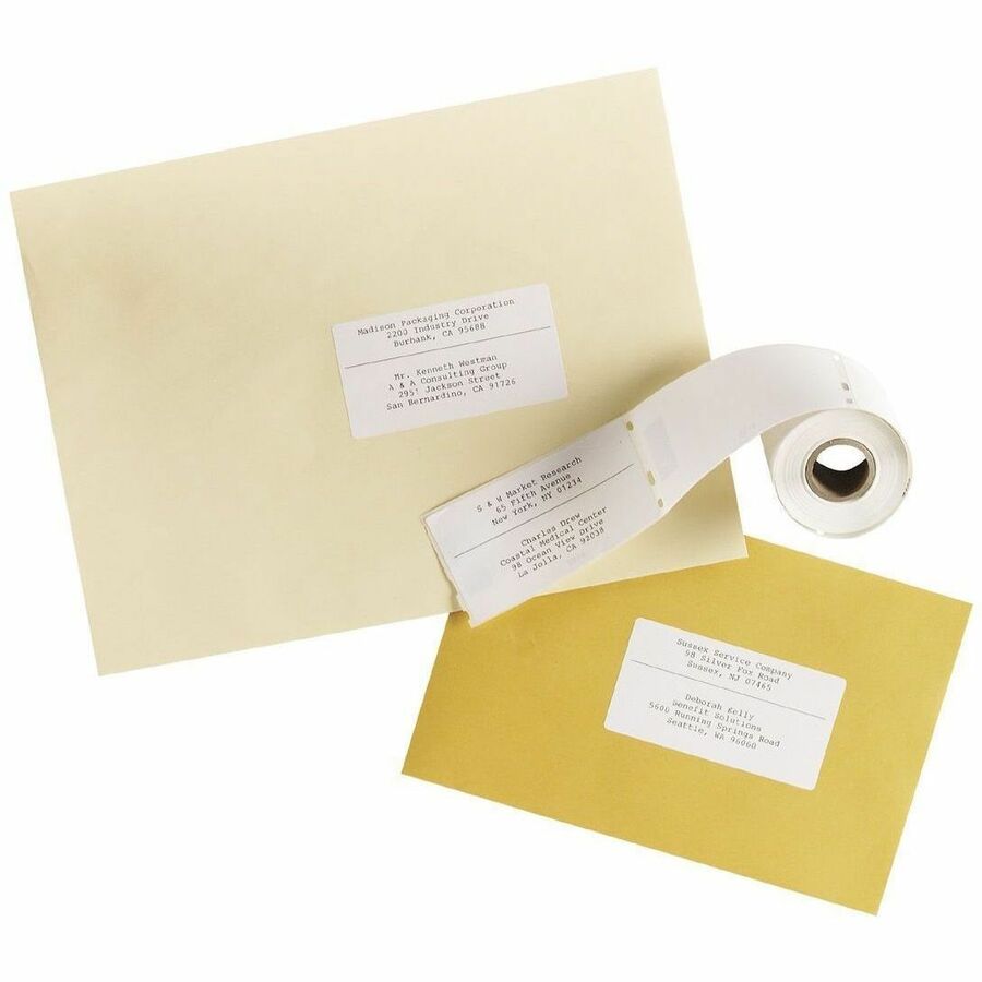 Avery® Shipping Labels - - HeightPermanent Adhesive - Thermal - White - Water Resistant - 140 / Sheet - 140 / Box