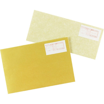 Avery® Address Label - 1 1/2" Width x 2 3/4" Length - Permanent Adhesive - Rectangle - White - Paper - 4 / Sheet - 40 To