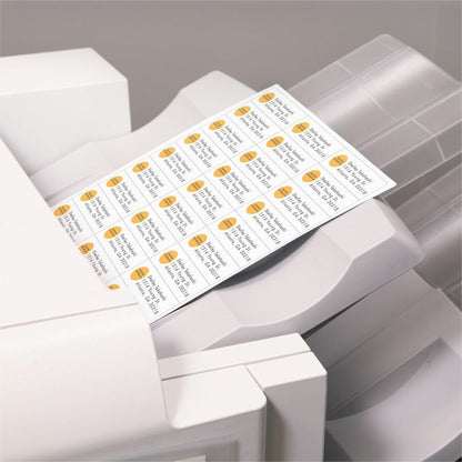 Avery® Copier Address Labels - 1" Width x 2 13/16" Length - Permanent Adhesive - Rectangle - Matte - White - Paper - 33 
