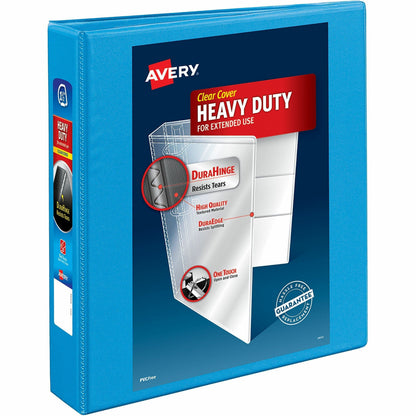 Avery® Heavy-duty Nonstick View Binder - 1 1/2" Binder Capacity - Letter - 8 1/2" x 11" Sheet Size - 375 Sheet Capacity 