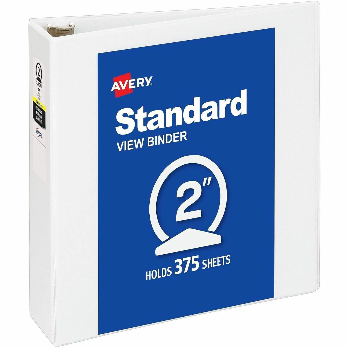 Avery® Economy View Binder - 2" Binder Capacity - Letter - 8 1/2" x 11" Sheet Size - 375 Sheet Capacity - 3 Ring - Faste