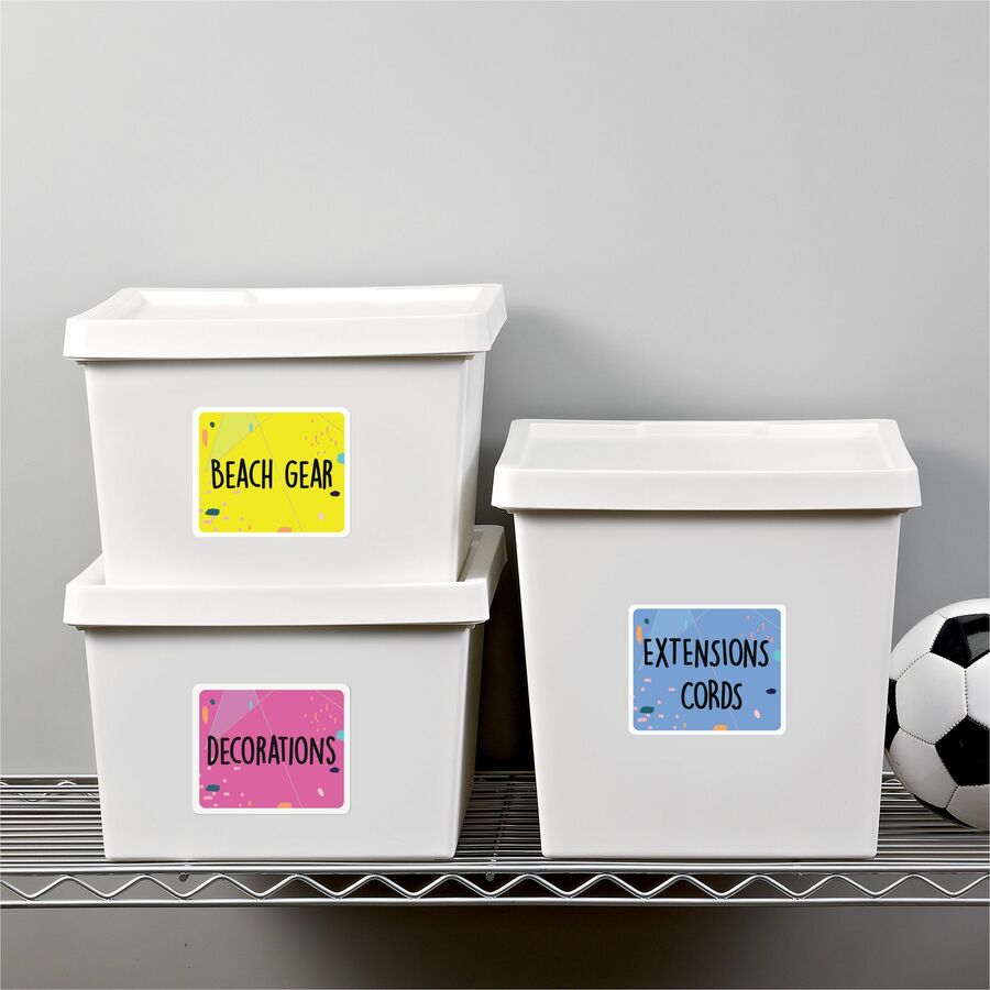 Avery® TrueBlock Shipping Labels - 3 21/64" Width x 4" Length - Permanent Adhesive - Rectangle - Inkjet - Matte - White 