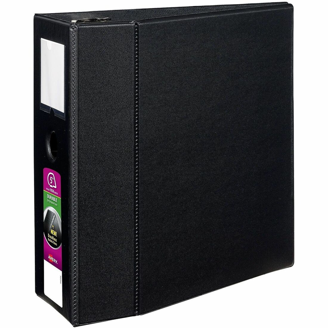 Avery® DuraHinge Durable Binder with Label Holder - 5" Binder Capacity - Letter - 8 1/2" x 11" Sheet Size - 1050 Sheet C