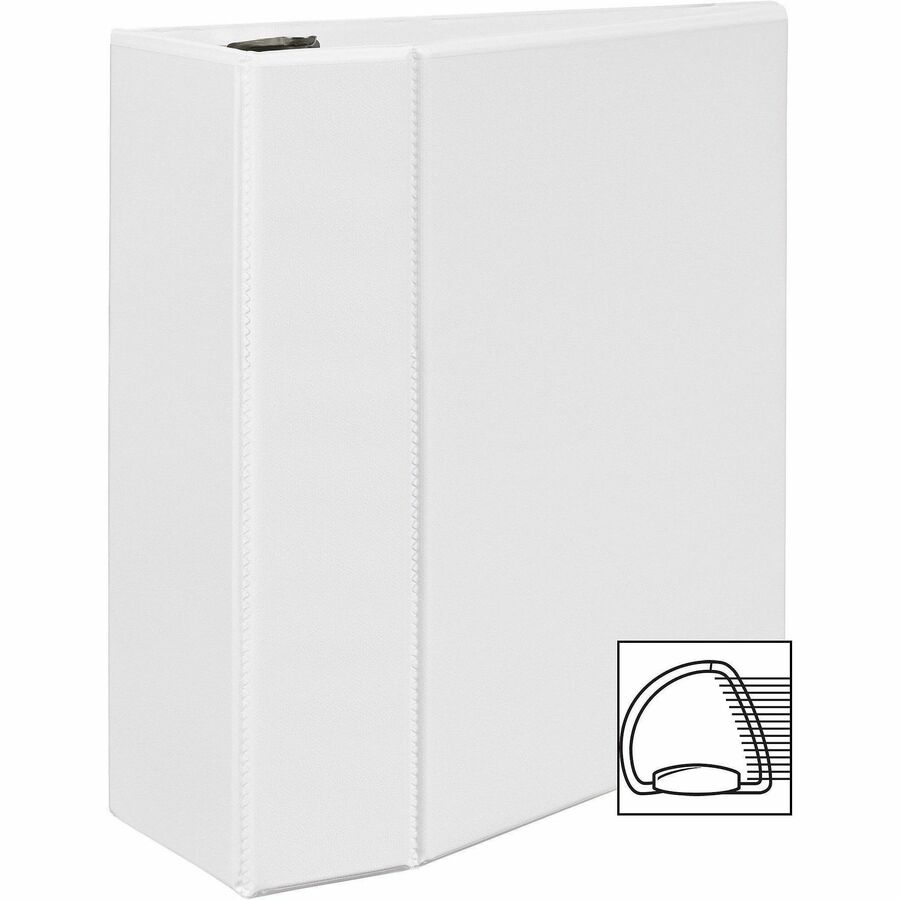Avery® Durable View Binder - EZD Rings - 5" Binder Capacity - Letter - 8 1/2" x 11" Sheet Size - 1050 Sheet Capacity - 3