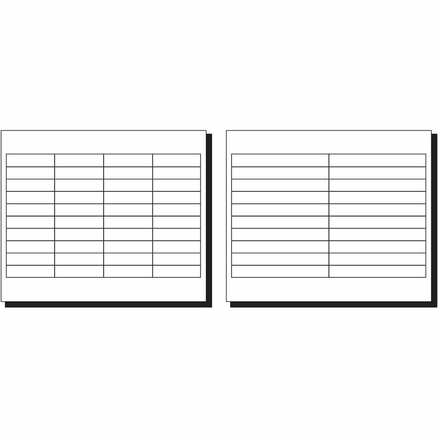 Avery® Printable Tab Inserts for Hanging File Folders - 100 Print-on Tab(s) - 5 Tab(s)/Set - 2" Tab Width - Paper Divide