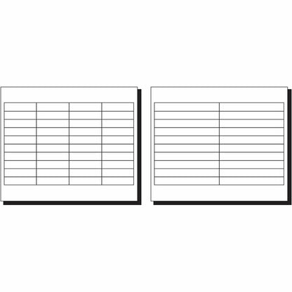 Avery® Printable Tab Inserts for Hanging File Folders - 100 Print-on Tab(s) - 5 Tab(s)/Set - 2" Tab Width - Paper Divide