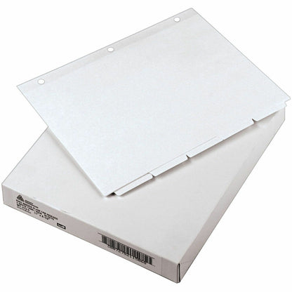 Avery® Plain Tab Write-On Dividers - 5 x Divider(s) - 5 Tab(s)/Set - 8.5" Divider Width x 11" Divider Length - Letter - 