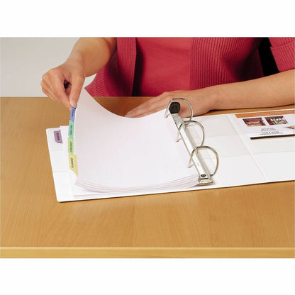 Avery Big Tab Insertable Plastic Dividers - 5 x Divider(s) - 5 Tab(s) - 5 - 5 Tab(s)/Set - 9.3" Divider Width x 11.12" D