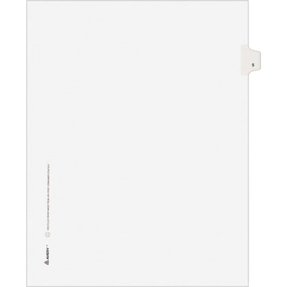 Avery® Individual Legal Exhibit Dividers - Avery Style - Unpunched - 25 x Divider(s) - 25 Printed Tab(s) - Digit - 5 - 1
