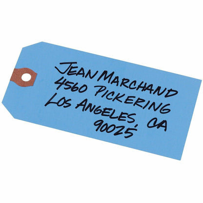 Avery® Unstrung Shipping Tags, 11.5 pt. Stock, 4-3/4" x 2-3/8" , 1,000 Blue Hang Tags - 4.75" Length x 2.37" Width - Rec