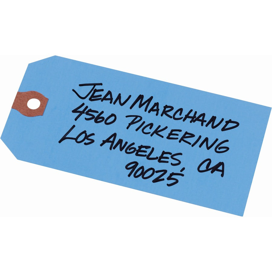 Avery® Unstrung Shipping Tags, 11.5 pt. Stock, 4-3/4" x 2-3/8" , 1,000 Blue Hang Tags - 4.75" Length x 2.37" Width - Rec