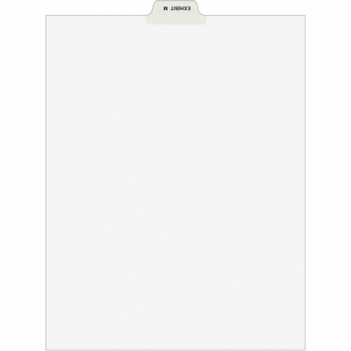 Avery® Individual Bottom Tab Legal Dividers - 25 x Divider(s) - Bottom Tab(s) - Exhibit M - 1 Tab(s)/Set - 1 Pack