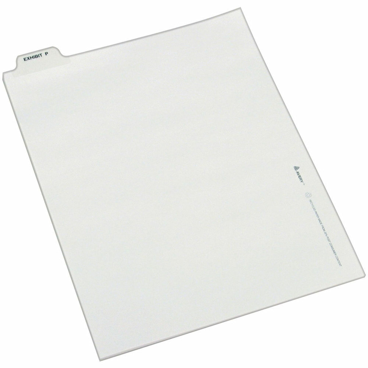 Avery® Individual Bottom Tab Legal Dividers - 25 x Divider(s) - Bottom Tab(s) - Exhibit P - 1 Tab(s)/Set - 1 Pack