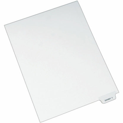 Avery® Individual Bottom Tab Legal Dividers - 25 x Divider(s) - Bottom Tab(s) - Exhibit T - 1 Tab(s)/Set - 1 Pack