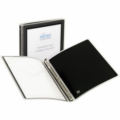 Avery Flexi-View™ Binder - 1/2" Binder Capacity - Letter - 8 1/2" x 11" Sheet Size - 100 Sheet Capacity - 3 x 0.50" Ring