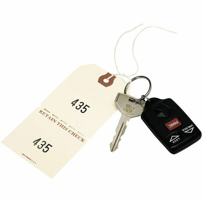 Avery® Duplicate Auto Park Tags, Manila, Strung, 4-3/4" x 2-3/8" , 500 Tags (18670) - 4.75" Length x 2.38" Width - Recta