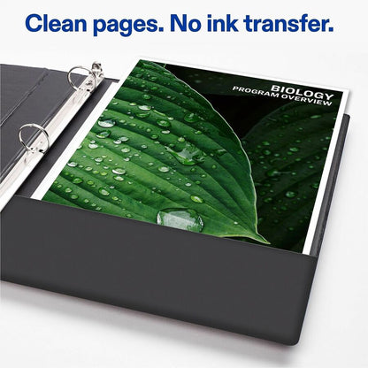 Avery® Mini Durable Binder - 1" Binder Capacity - 8 1/2" x 5 1/2" Sheet Size - 175 Sheet Capacity - 3 Ring - Fastener: R
