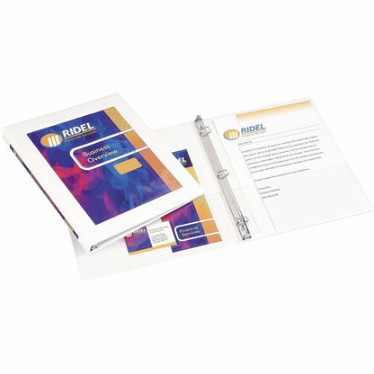 Avery® Heavy-Duty Framed View 3-Ring Binder - 1/2" Binder Capacity - Letter - 8 1/2" x 11" Sheet Size - 135 Sheet Capaci