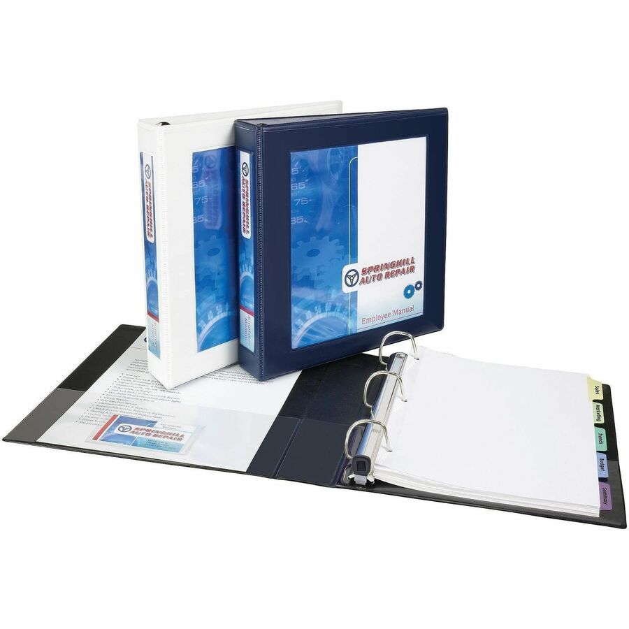 Avery® Heavy-Duty Framed View 3-Ring Binder - 1 1/2" Binder Capacity - Letter - 8 1/2" x 11" Sheet Size - 400 Sheet Capa