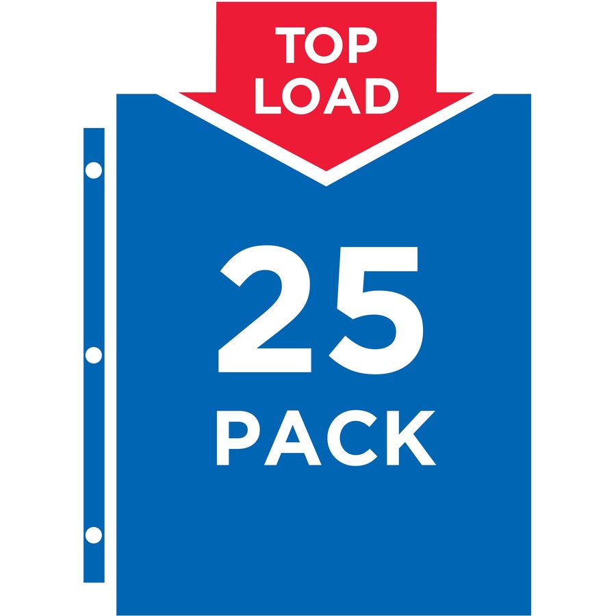 Avery® Heavyweight Sheet Protectors -Acid-free - Sheet Capacity - For Letter 8 1/2" x 11" Sheet - Ring Binder - Top Load