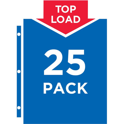 Avery® Heavyweight Sheet Protectors -Acid-free - Sheet Capacity - For Letter 8 1/2" x 11" Sheet - Ring Binder - Top Load