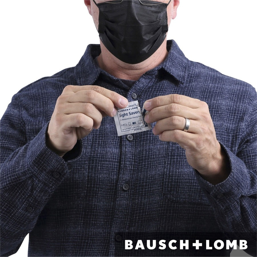 Bausch + Lomb Sight Savers Lens Cleaning Tissues - For Eyeglasses, Binocular, Monitor, Reading Glasses, Camera Lens - 10