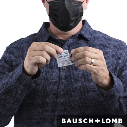 Bausch + Lomb Sight Savers Lens Cleaning Tissues - For Eyeglasses, Binocular, Monitor, Reading Glasses, Camera Lens - 10