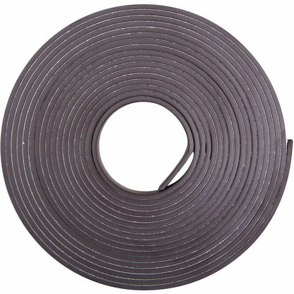 Zeus Magnetic Tape 10' x 1/2" WHITE (66010) - 10 ft Length x 0.50" Width - Black, White - Adhesive Backing - 1 Roll