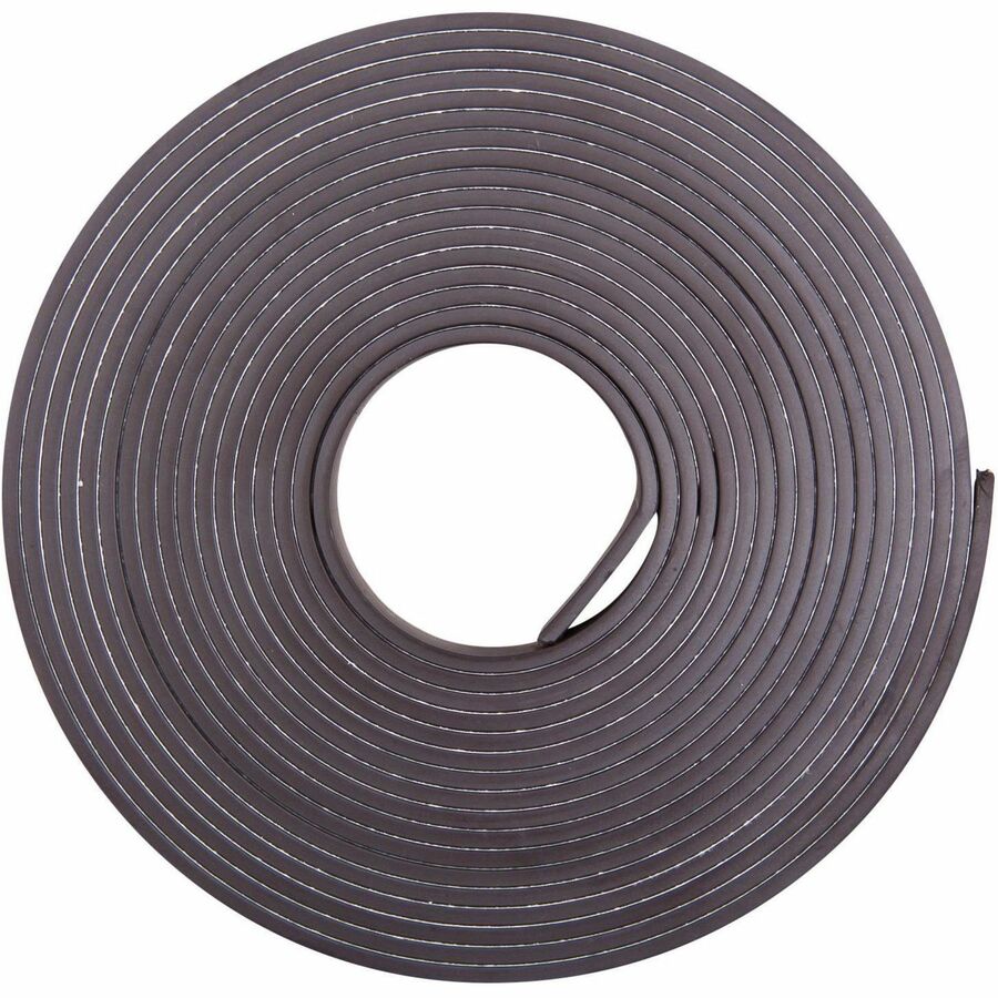 Zeus Magnetic Tape 100' L x 1" H WHITE (66100) - 33.33 yd Length x 1" Width - Black, White - Adhesive Backing - 1 Roll