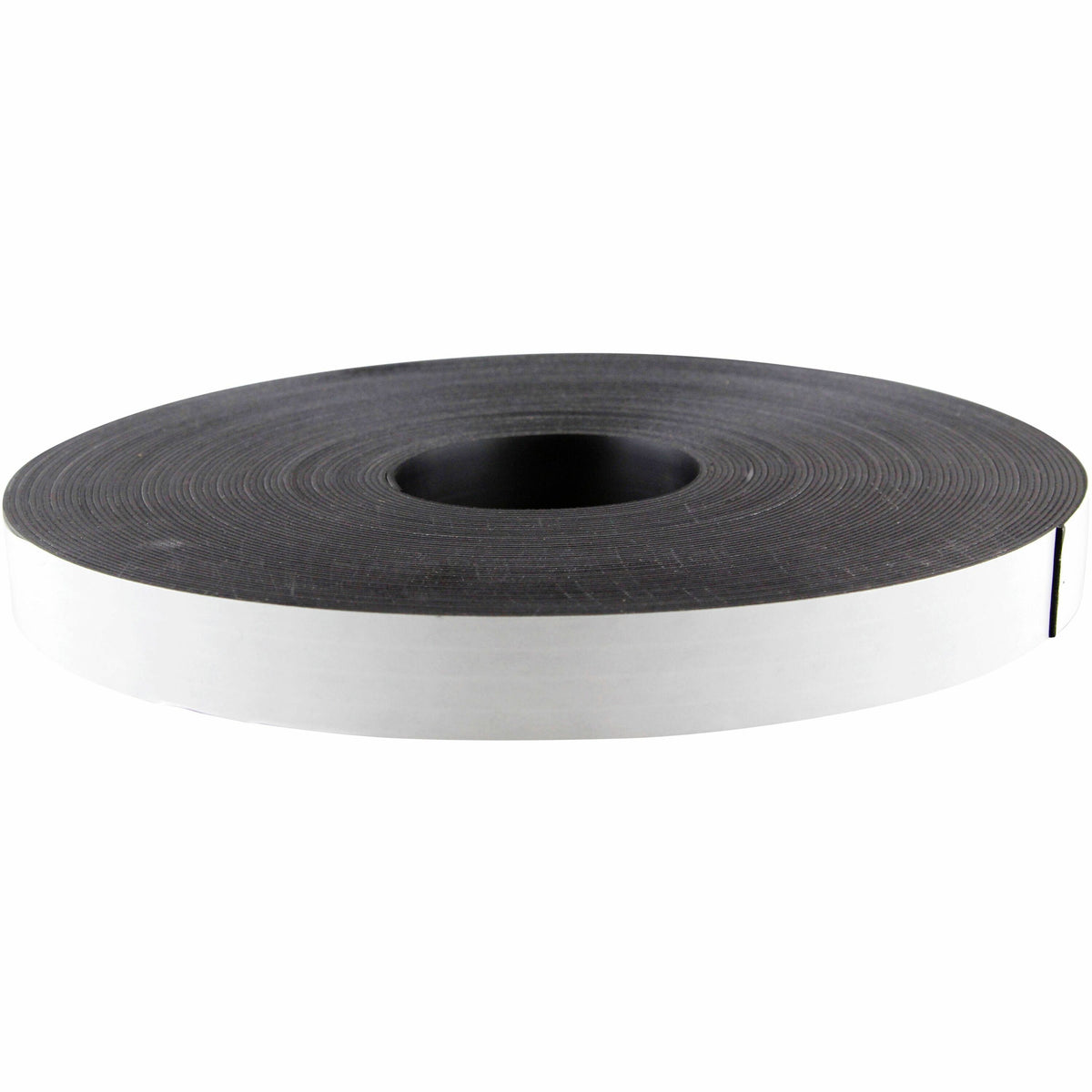Zeus Magnetic Tape 100' L x 1" H WHITE (66100) - 33.33 yd Length x 1" Width - Black, White - Adhesive Backing - 1 Roll