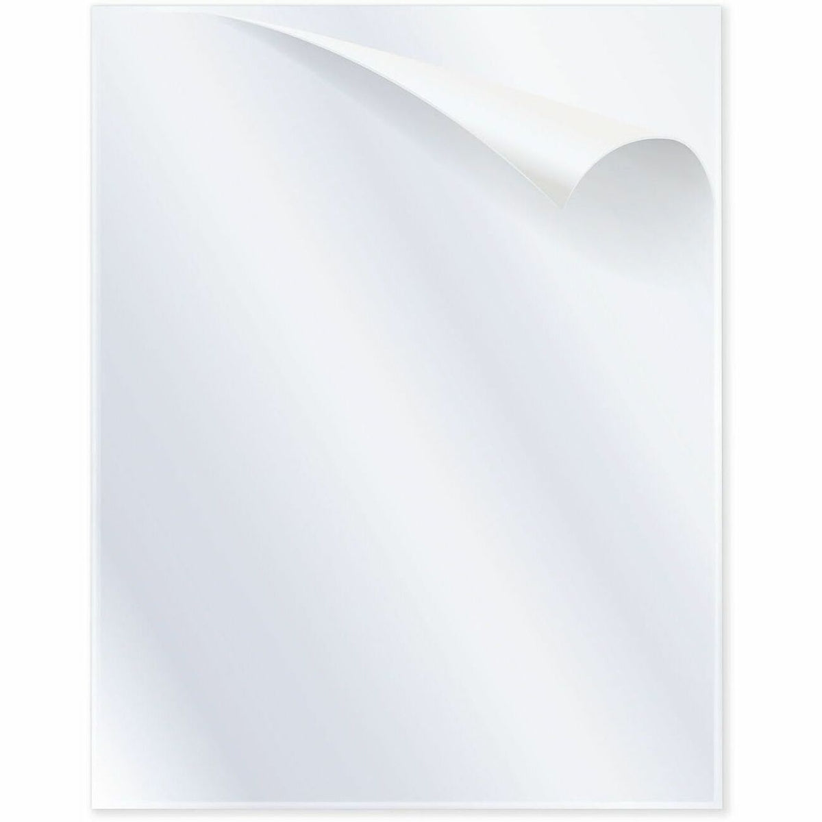 C-Line Letter Report Cover - 8 1/2" x 11" - 20 Sheets Capacity - Vinyl - Clear - 100 / Box