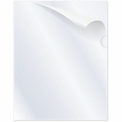 C-Line Letter Project File - 8 1/2" x 11" - Polypropylene - Clear - Heavyweight - 25 / Box
