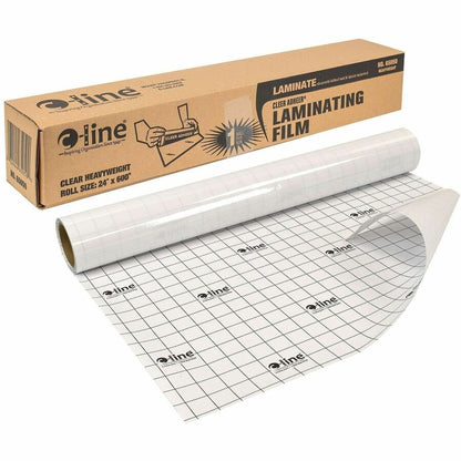 C-Line Cleer-Adheer Laminating Sheets - Laminating Pouch/Sheet Size: 24" Width x 50 ft Length x 2 mil Thickness - 1 Roll