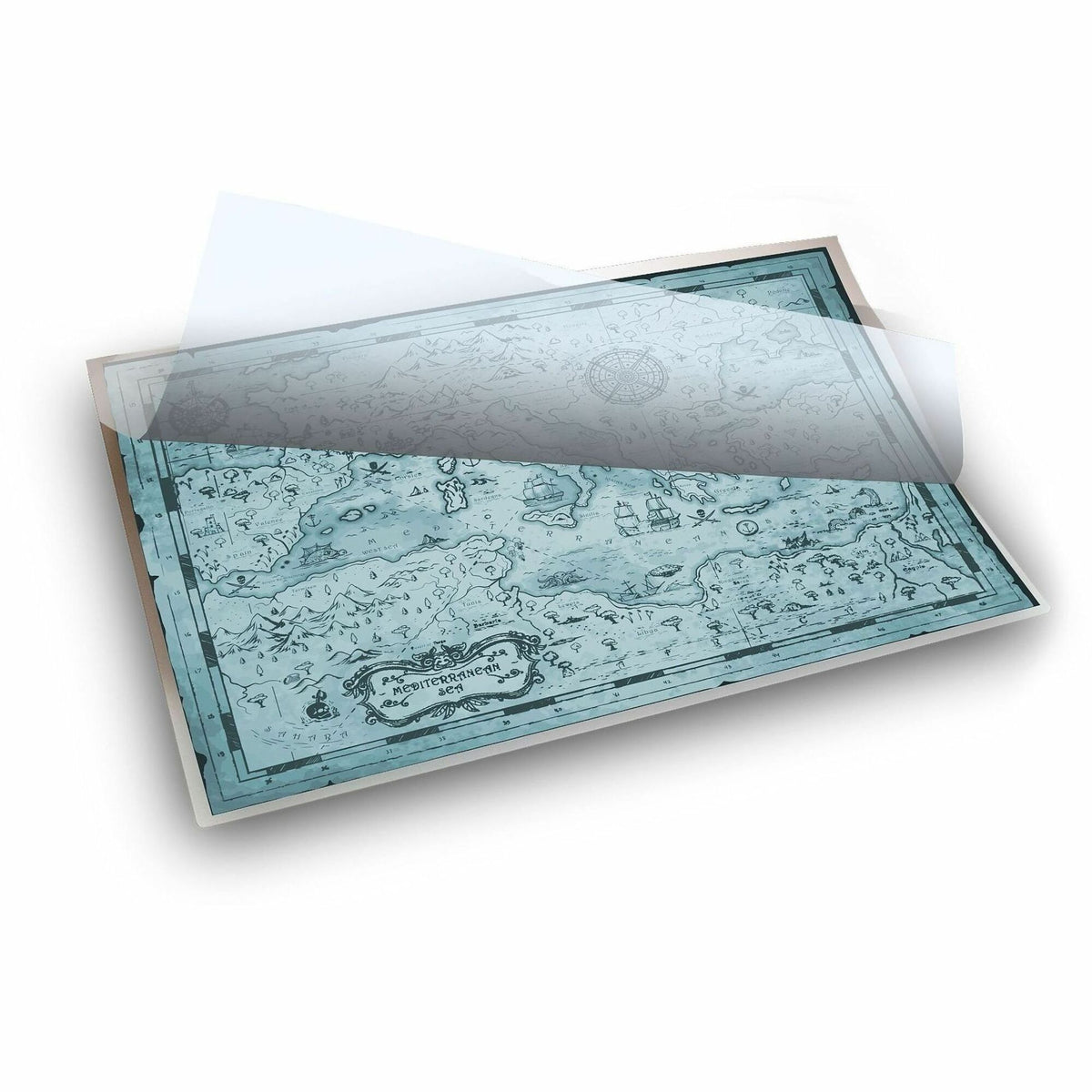 C-Line Cleer-Adheer Laminated Film Covers - Sheet Size Supported: Letter 8.50" Width x 11" Length x 12 mil Thickness - 2