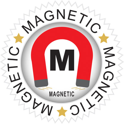 C-Line Magnetic Shop Ticket Holders - Support 9" x 12" Media - Vinyl - Clear - Durable - 15 / Box