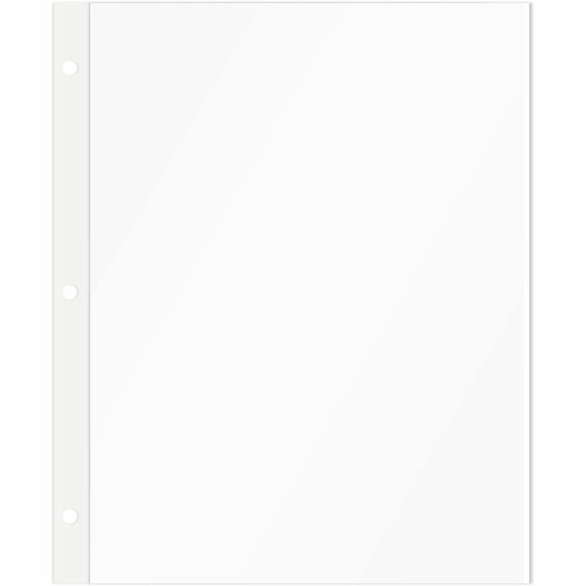 C-Line Redi-Mount Photo Protectors - 9" Width x 11" Length - 3-ring Binding