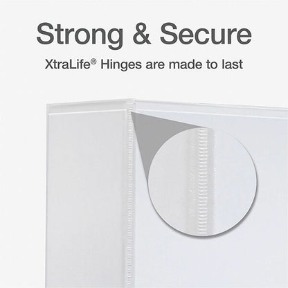Cardinal® Premier ONE-TOUCH® Easy Open® Locking Slant-D® Rings Binder - 3" Binder Capacity - Letter - 8 1/2" x 11" Sheet
