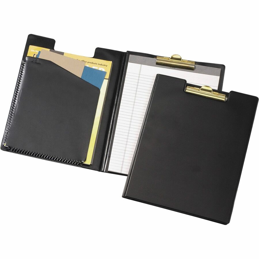 Cardinal® 252 610 Letter Pad Folio - 8 1/2" x 11" - 100 Sheets Capacity - 1 Inside Front Pocket - Vinyl, Polyvinyl Chlor