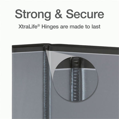 Cardinal® Xtralife ClearVue Locking Slant-D Binder - 2" Binder Capacity - Letter - 8 1/2" x 11" Sheet Size - 540 Sheet C