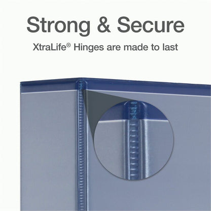 Cardinal® Xtralife ClearVue Locking Slant-D Binder - 2" Binder Capacity - Letter - 8 1/2" x 11" Sheet Size - 540 Sheet C