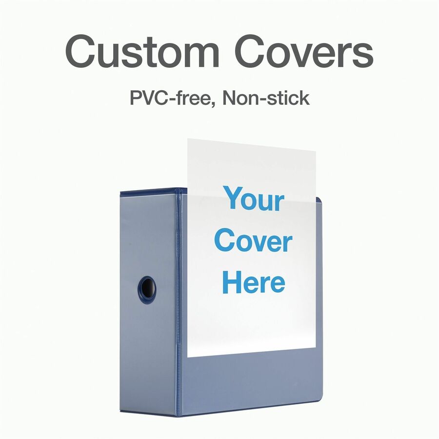Cardinal® Xtralife ClearVue Locking Slant-D Binder - 5" Binder Capacity - Letter - 8 1/2" x 11" Sheet Size - 1100 Sheet 