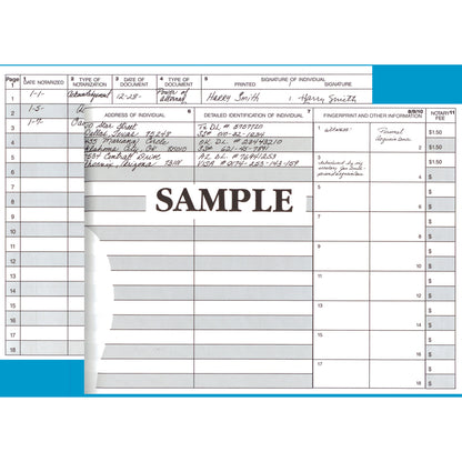 Dome Notary Public Book - 64 Sheet(s) - Thread Sewn - 10.50" x 8.25" Sheet Size - 10 Columns per Sheet - Burgundy - Whit