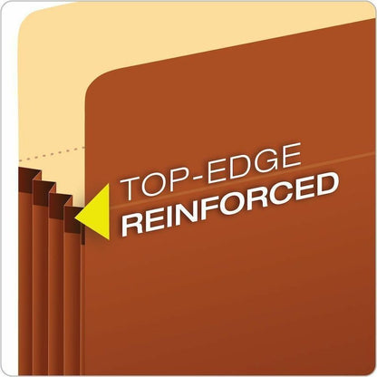 Pendaflex Straight Tab Cut Letter Recycled Expanding File - 8 1/2" x 11" - 350 Sheets Capacity - 1 3/4" Expansion - Top 