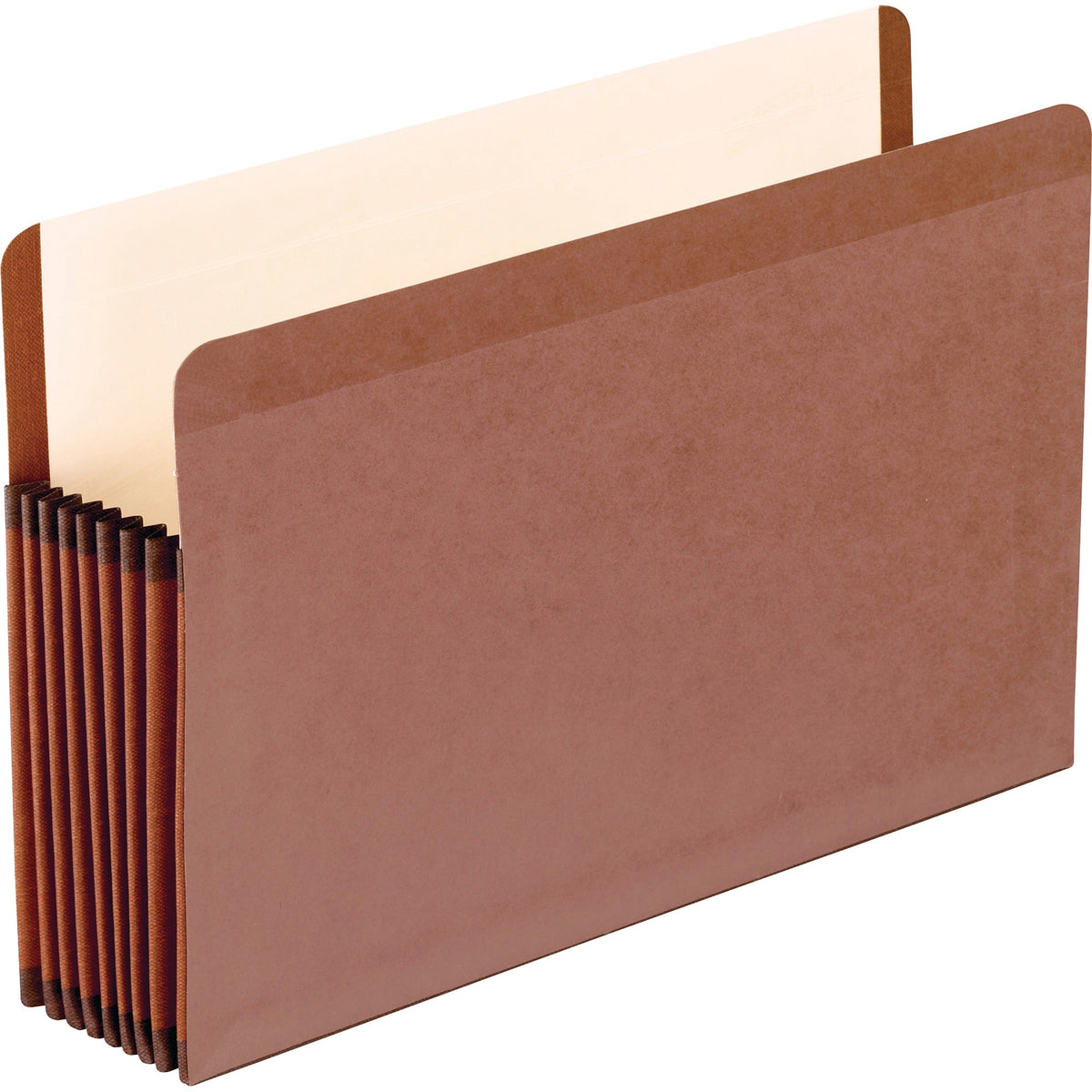 Pendaflex Straight Tab Cut Legal Recycled File Pocket - 8 1/2" x 14" - 7" Expansion - Red Fiber, Polyester - Red Fiber -