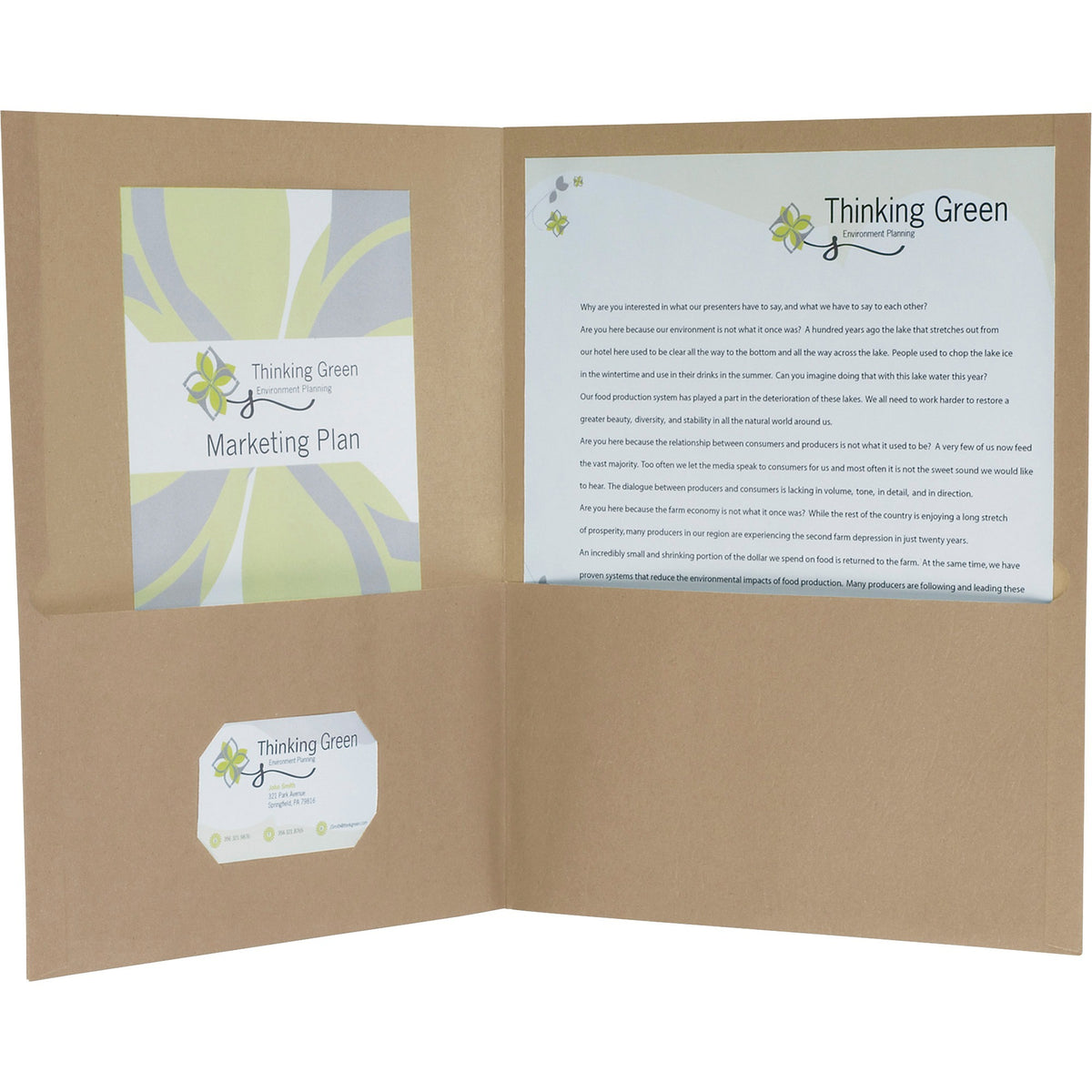 Pendaflex Oxford Letter Recycled Pocket Folder - 8 1/2" x 11" - 100 Sheets Capacity - 2 Pocket - Fiber - Natural - Tear 