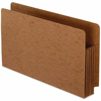 Pendaflex Straight Tab Cut Legal File Pocket - 8 1/2" x 14" - 1050 Sheets Capacity - 5 1/4" Expansion - End Tab Location