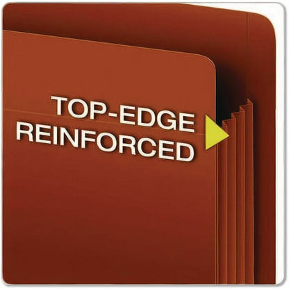 Pendaflex Straight Tab Cut Legal File Pocket - 8 1/2" x 14" - 1050 Sheets Capacity - 5 1/4" Expansion - End Tab Location