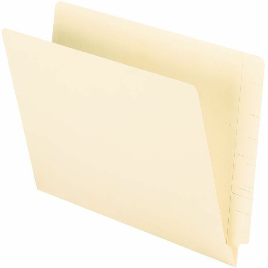Pendaflex Straight Tab Cut Letter Recycled End Tab File Folder - 8 1/2" x 11" - 3/4" Expansion - End Tab Location - 11 p